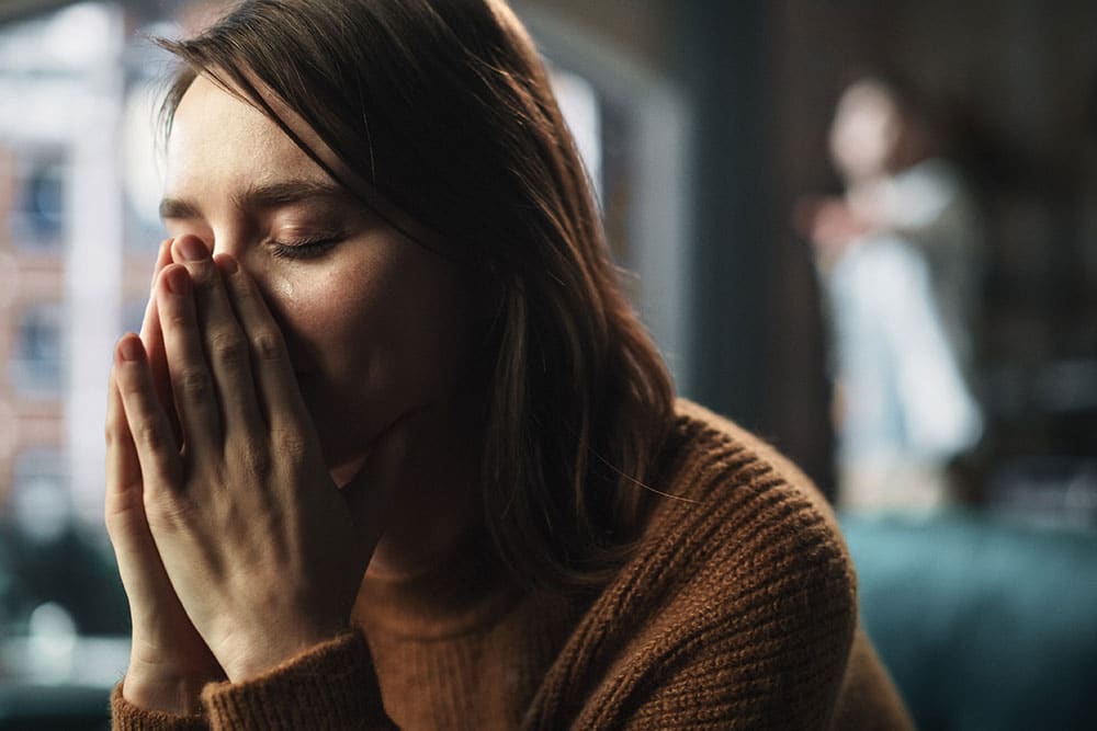 Person experiencing domestic abuse